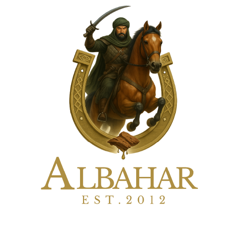 Albahar Perfumes Official Logo - Luxury Oud and Arabic Fragrances in Kuwait.